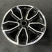 19" MUSTANG 13-14 19x8.5 , machined edges , 5 split spoke, Y spoke design - Close-Up Detail