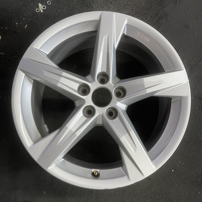 18" AUDI Q5 21 18x8 , Original OEM Wheel Rim - Angle View