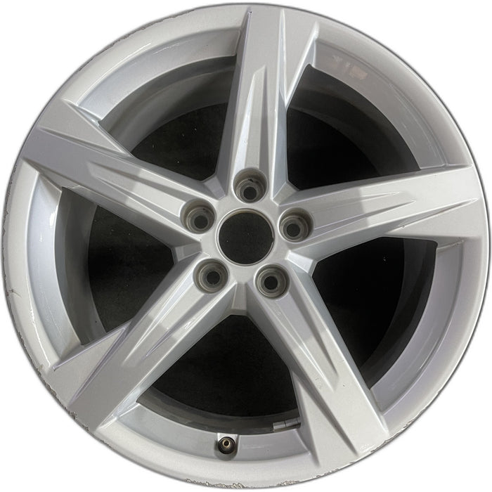 18" AUDI Q5 21 18x8 , Original OEM Wheel Rim - Front View