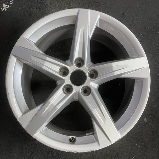 18" AUDI Q5 21 18x8 , Original OEM Wheel Rim - Angle View