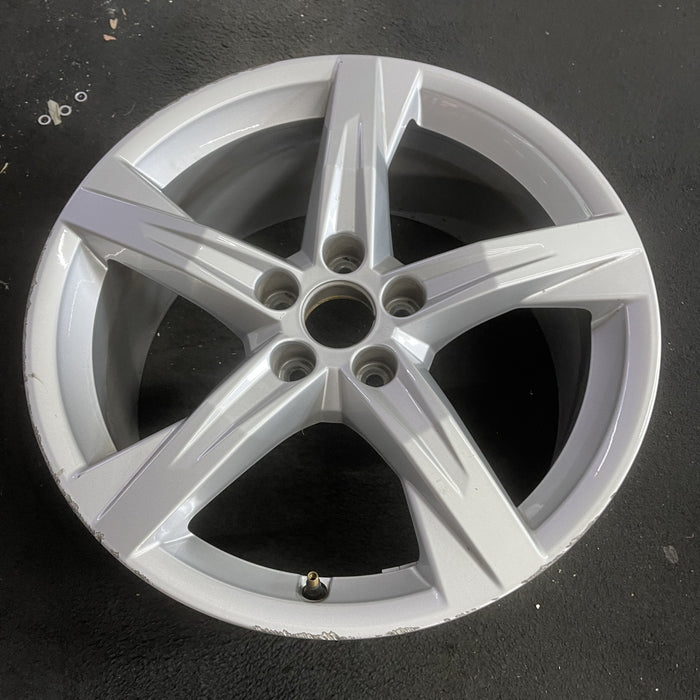 18" AUDI Q5 21 18x8 , Original OEM Wheel Rim - Side Profile