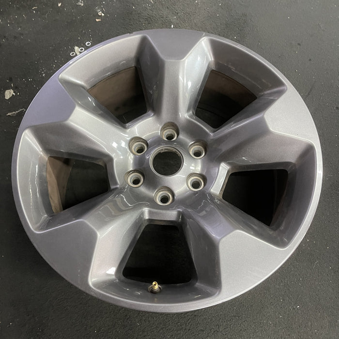20" DODGE 1500 PICKUP 20-21 , 20x9, , 5 spoke, opt WRW Original OEM Wheel Rim - Side Profile
