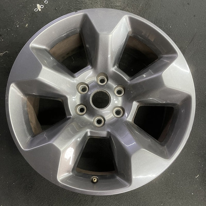 20" DODGE 1500 PICKUP 20-21 6 lug 20x9 5 spoke opt WR2 gray Original OEM Wheel Rim