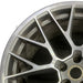 20" PORSCHE MACAN 15-16 20x10 20 spoke titanium finish Original OEM Wheel Rim - Angle View