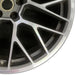 20" PORSCHE MACAN 15-16 20x10 20 spoke titanium finish Original OEM Wheel Rim - Close-Up Detail