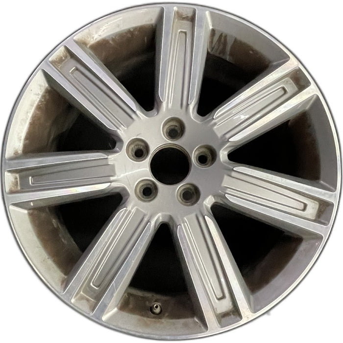 18" VOLVO XC60 16 18x7.5 alloy 7 spoke machined finish gray accent Original OEM - Front View