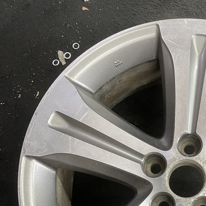 19" HIGHLANDER 08-13 19x7.5 alloy 5 spoke silver inlay Original OEM Wheel Rim