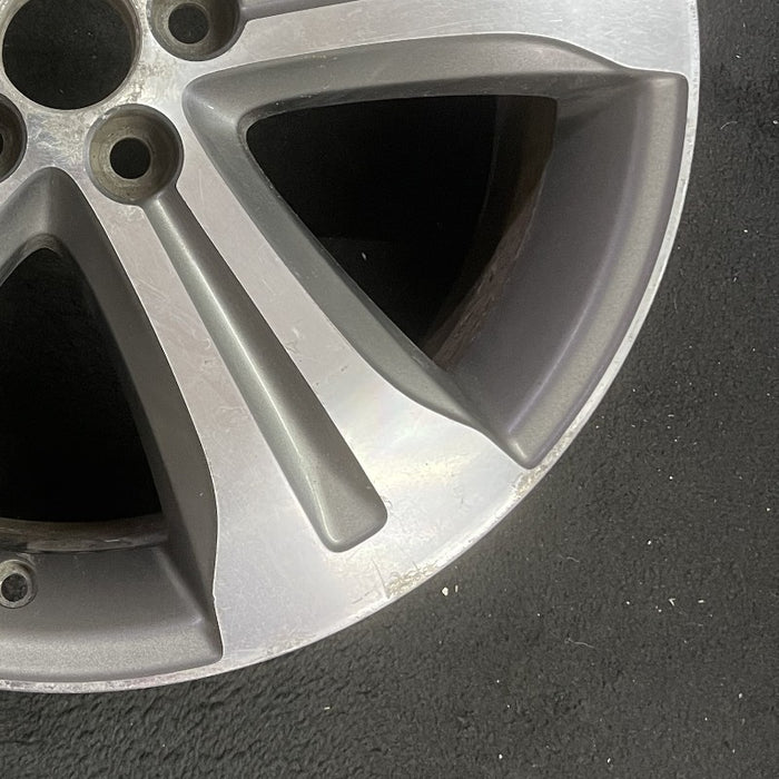 19" HIGHLANDER 08-13 19x7.5 alloy 5 spoke silver inlay Original OEM Wheel Rim