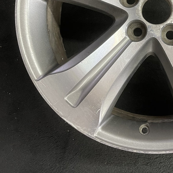 19" HIGHLANDER 08-13 19x7.5 alloy 5 spoke silver inlay Original OEM Wheel Rim