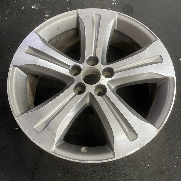 19" HIGHLANDER 08-13 19x7.5 alloy 5 spoke silver inlay Original OEM Wheel Rim