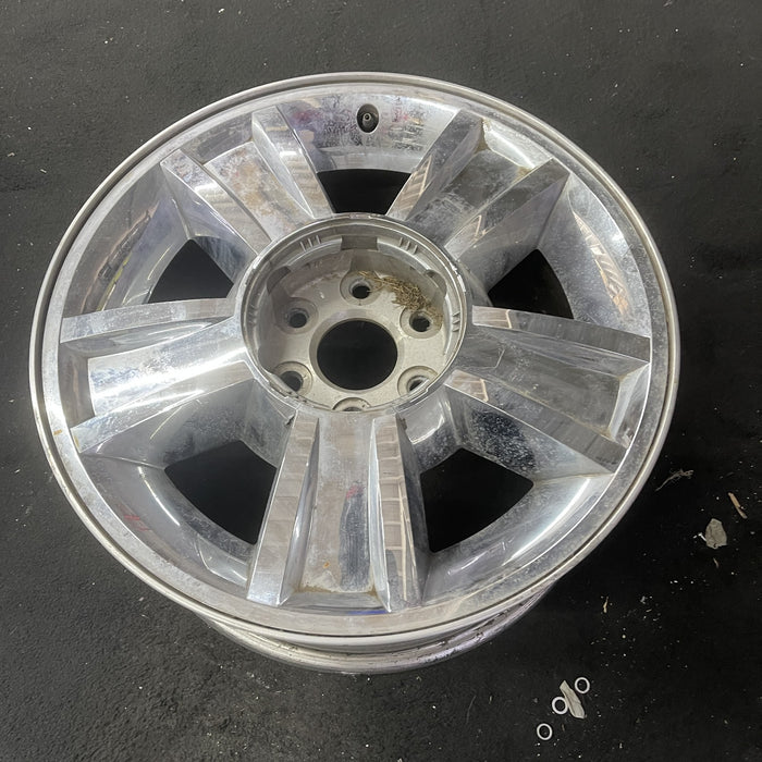20" AVALANCHE 1500 09-10 20x8.5, 5 spoke, covered lug nuts, grooved spoke - View 8