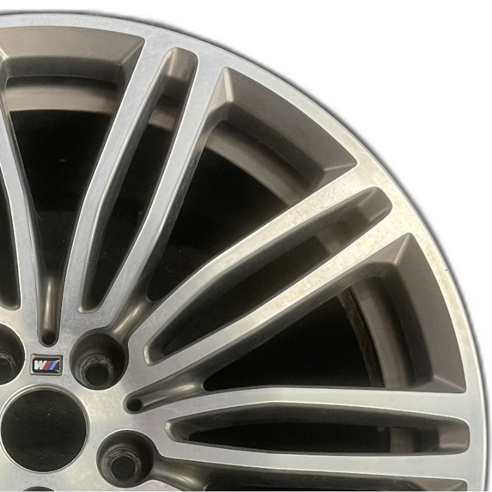 19" 530e 18-20 19x9 10 spoke dark gray orbit gray Original OEM Wheel Rim