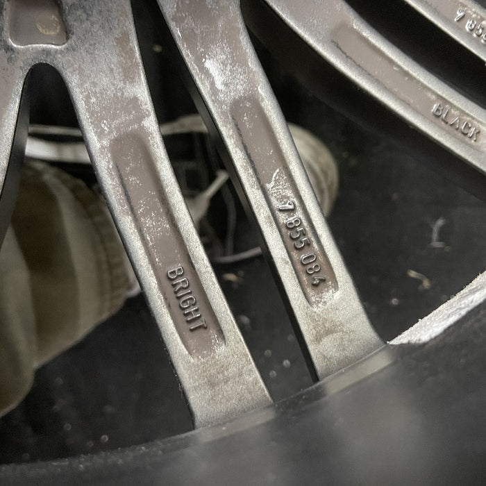 19" 530e 18-20 19x9 10 spoke dark gray orbit gray Original OEM Wheel Rim