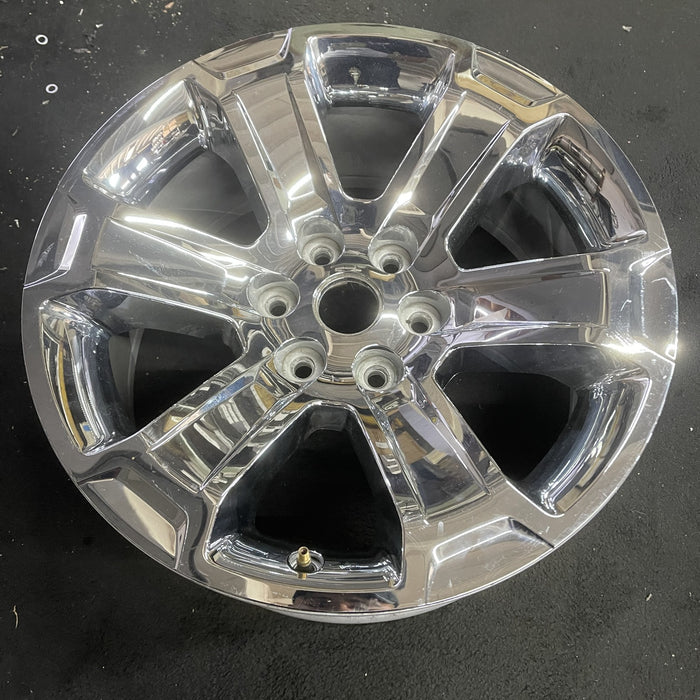 20" DODGE 1500 PICKUP 25 20x9, , 6 spoke, flat spoke, opt WRH Original OEM - Side Profile