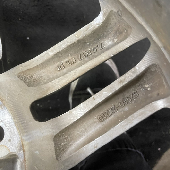 17" SANTA FE 17-18 17x7 alloy Sport Original OEM Wheel Rim