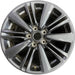 17" WRX 15-21 17x8 , gray Original OEM Wheel Rim - Front View