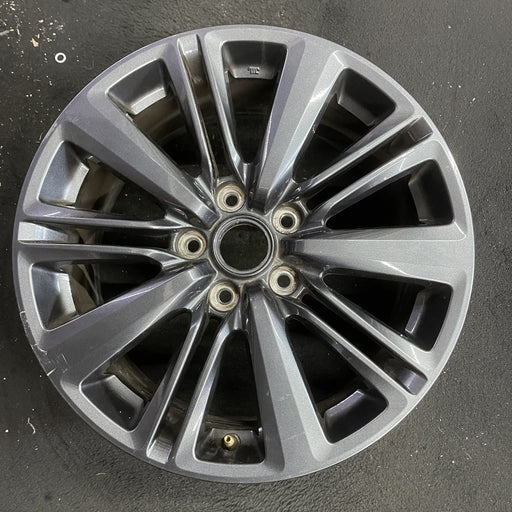 17" WRX 15-21 17x8 , gray Original OEM Wheel Rim - Angle View
