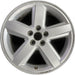 18" COMPASS 11-12 18x7, , single spoke , silver Original OEM Wheel Rim - Front View