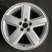 18" COMPASS 11-12 18x7, , single spoke , silver Original OEM Wheel Rim - Angle View