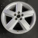18" COMPASS 11-12 18x7, , single spoke , silver Original OEM Wheel Rim - Side Profile
