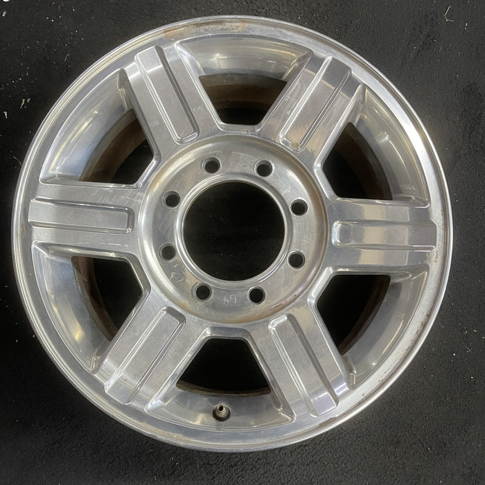 17" DODGE 2500 PICKUP 10-13 17x8, aluminum, 6 spoke, groove in spokes Original OEM Wheel Rim