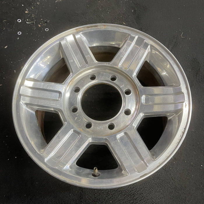 17" DODGE 2500 PICKUP 10-13 17x8, aluminum, 6 spoke, groove in spokes Original OEM Wheel Rim