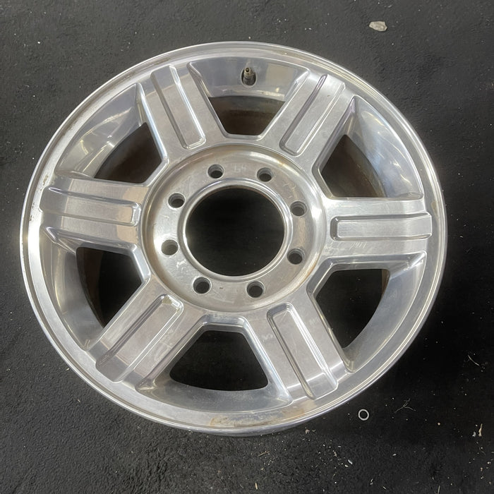 17" DODGE 2500 PICKUP 10-13 17x8, aluminum, 6 spoke, groove in spokes Original OEM Wheel Rim