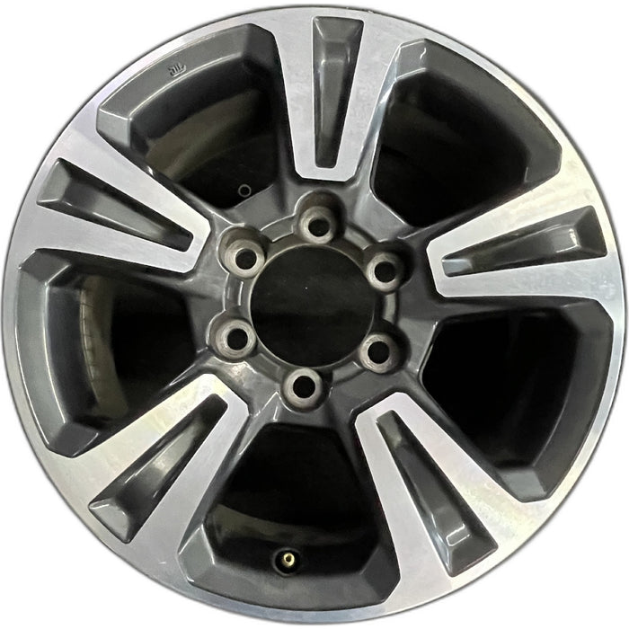 17" TACOMA 16-19 17x7.5, alloy Original OEM Wheel Rim - Front View