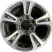17" TACOMA 16-19 17x7.5, alloy Original OEM Wheel Rim - Front View