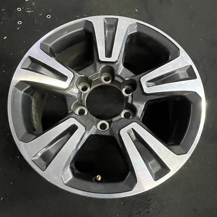 17" TACOMA 16-19 17x7.5, alloy Original OEM Wheel Rim - Side Profile