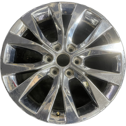 20" FORD F150 PICKUP 15-17 20x8.5, 6 spoke, chrome Original OEM Wheel Rim - Front View