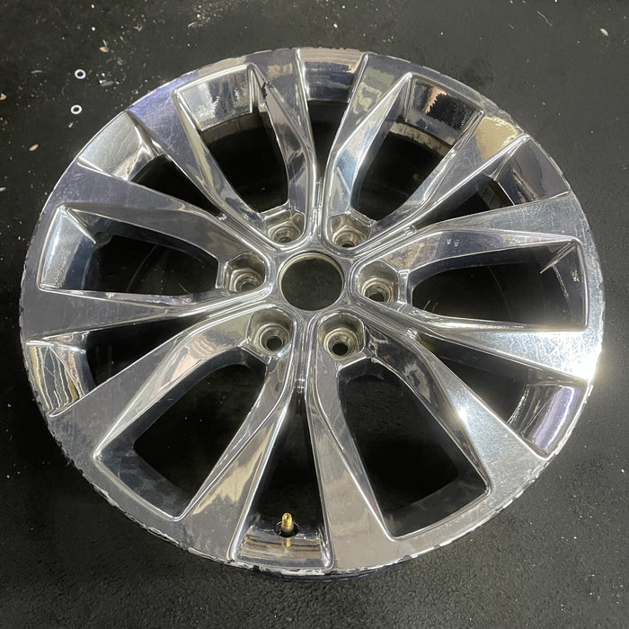 20" FORD F150 PICKUP 15-17 20x8.5, 6 spoke, chrome Original OEM Wheel Rim - Side Profile