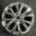20" FORD F150 PICKUP 15-17 20x8.5, 6 spoke, chrome Original OEM Wheel Rim - Angle View