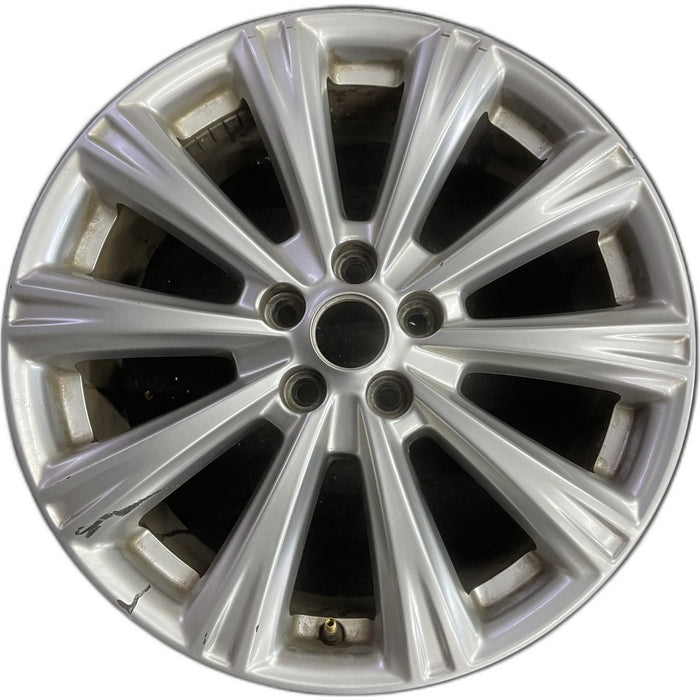 18" ESCAPE 17-18 18x7.5 , 10 spoke Original OEM Wheel Rim - Front View
