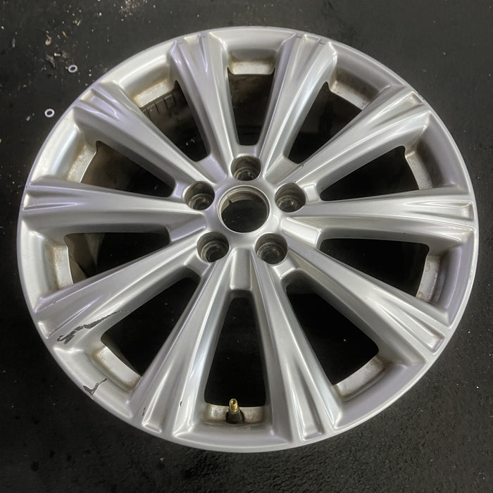 18" ESCAPE 17-18 18x7.5 , 10 spoke Original OEM Wheel Rim - Side Profile