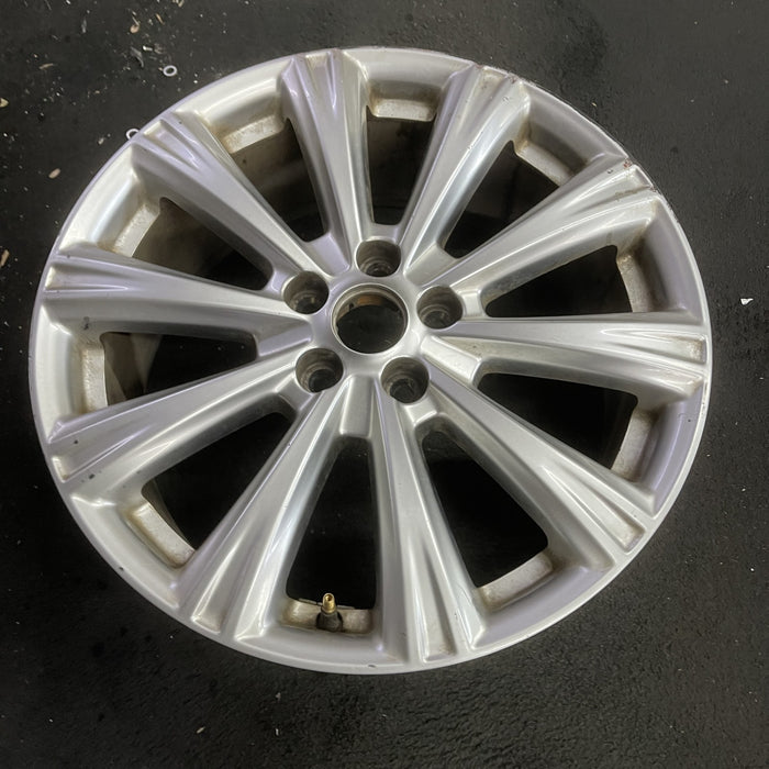 18" ESCAPE 17-18 18x7.5 , 10 spoke Original OEM Wheel Rim - Side Profile