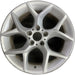 18" BMW X1 12-15 18x8 , 5 spoke, open Y spoke Original OEM Wheel Rim - Front View