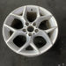 18" BMW X1 12-15 18x8 , 5 spoke, open Y spoke Original OEM Wheel Rim - Close-Up Detail