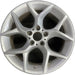 18" BMW X1 12-15 18x8 , 5 spoke, open Y spoke Original OEM Wheel Rim - Front View