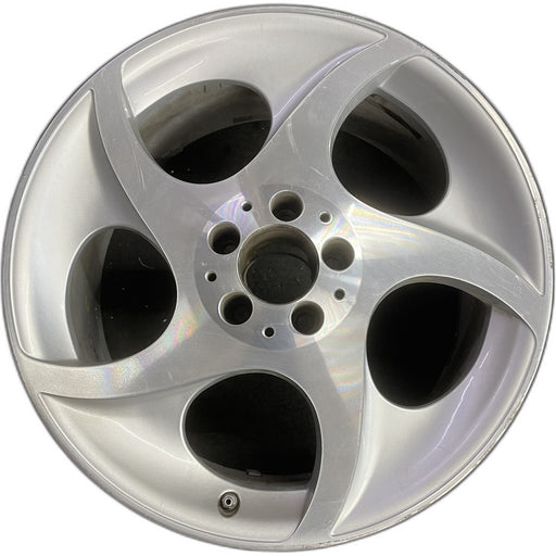 18" MERCEDES S-CLASS 06-07 230 Type; SL600, 18x8.5 , 5 spoke, curved spokes - Front View