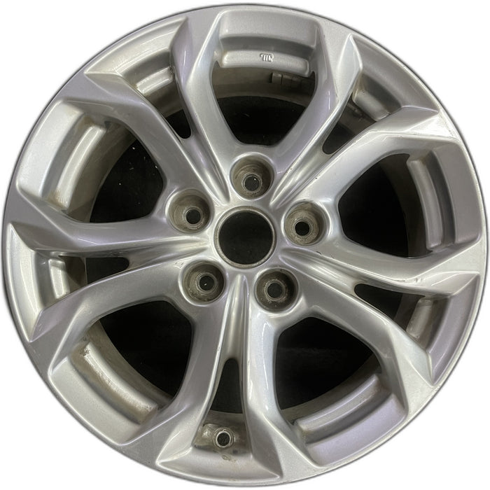16" MAZDA CX-3 19-21 aluminum, 16x6.5 Original OEM Wheel Rim - Front View