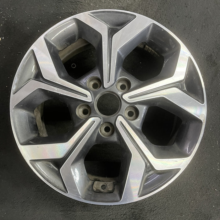 16" FORTE 19-20 16x6.5 Original OEM Wheel Rim - Angle View