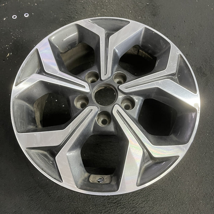 16" FORTE 19-20 16x6.5 Original OEM Wheel Rim - Side Profile