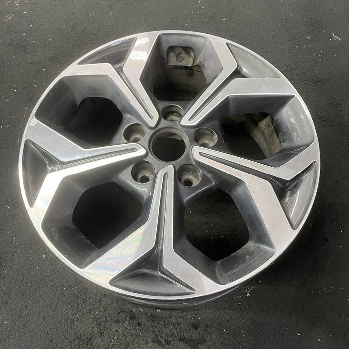 16" FORTE 19-20 16x6.5 Original OEM Wheel Rim - Close-Up Detail