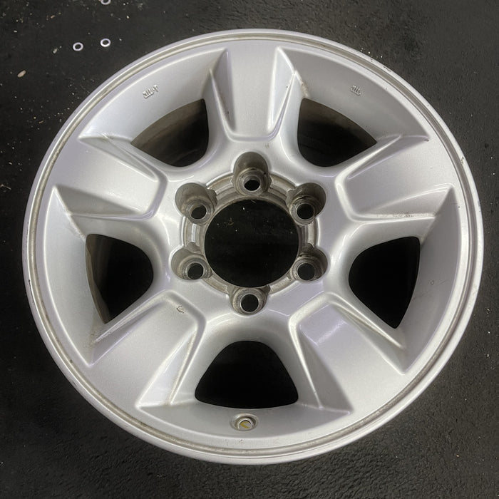 16" SEQUOIA 05-07 16x7, alloy, 5 spoke Original OEM Wheel Rim - Side Profile