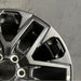 20" SEQUOIA 23-24 20x8 open spoke 6 spoke matte black Original OEM Wheel Rim - Close-Up Detail