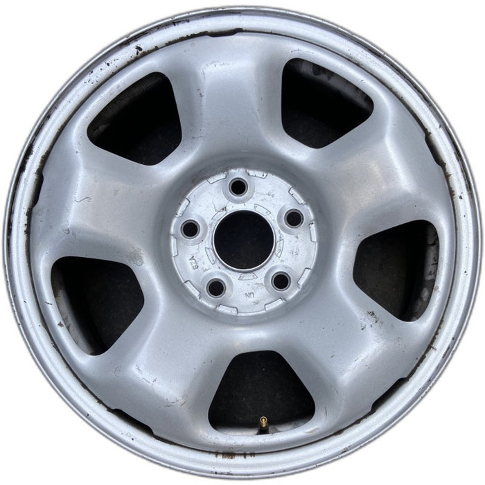 17" RIDGELINE 06-14 17x7.5 steel 5 spoke silver Original OEM Wheel Rim