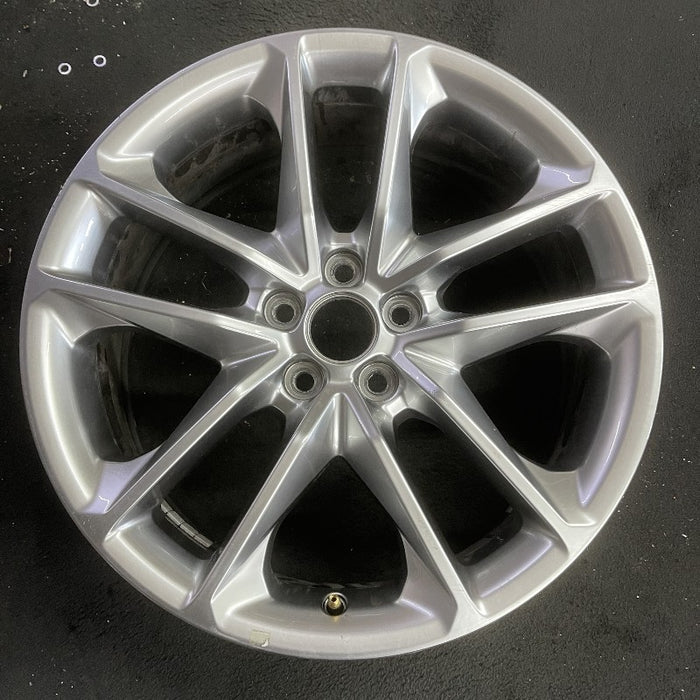 20" CHALLENGER 22 20x8 aluminum 5 spoke double spoke satin carb opt WHC Original OEM Wheel Rim