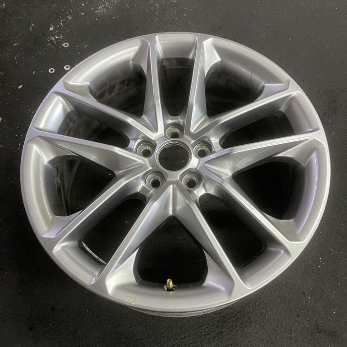 20" CHALLENGER 22 20x8 aluminum 5 spoke double spoke satin carb opt WHC Original OEM Wheel Rim