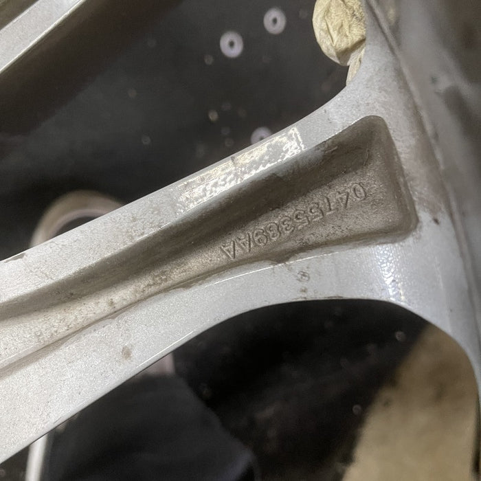 20" CHALLENGER 22 20x8 aluminum 5 spoke double spoke satin carb opt WHC Original OEM Wheel Rim